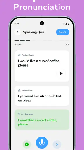 Fluzy: Englisch lernen mit KI screenshot 6