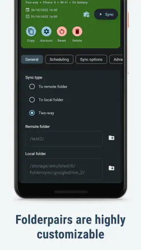 FolderSync screenshot 4