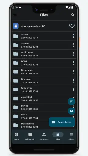 FolderSync screenshot 6