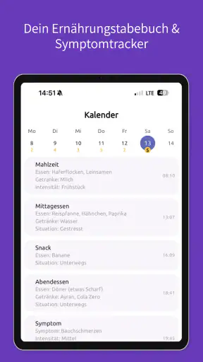 FoodLog: Ernährungstagebuch screenshot 12
