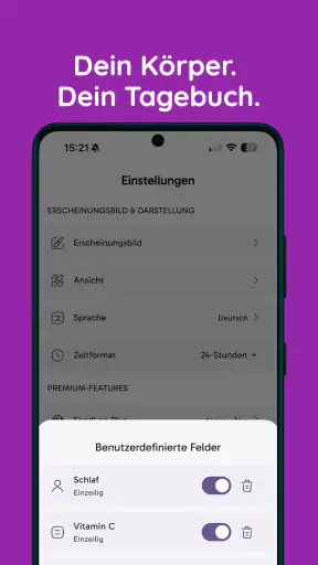 FoodLog: Ernährungstagebuch screenshot 3