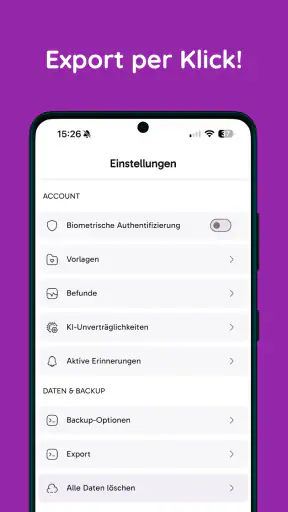 FoodLog: Ernährungstagebuch screenshot 5