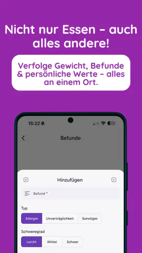 FoodLog: Ernährungstagebuch screenshot 6