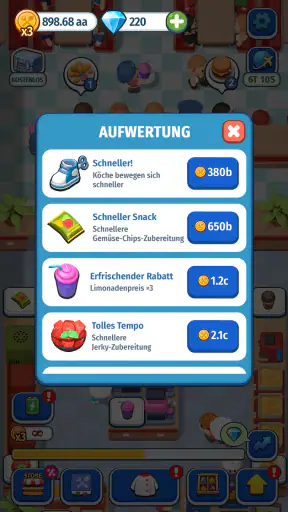 Foodventure Inc: Idle-Küche screenshot 4
