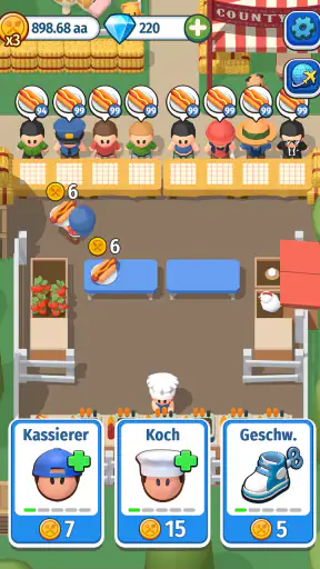 Foodventure Inc: Idle-Küche screenshot 8