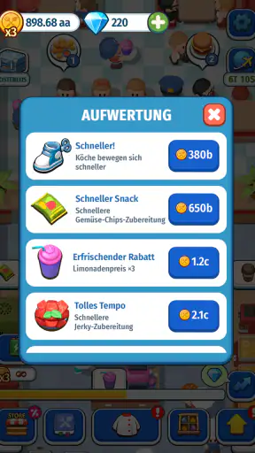 Foodventure Inc: Idle-Küche screenshot 9
