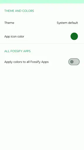 Fossify Thank You screenshot 3