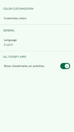 Fossify Thank You screenshot 6