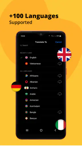 Foto-Übersetzer - Übersetzen screenshot 4
