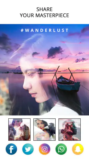 Fotomischung - Doppelbelichtun screenshot 10