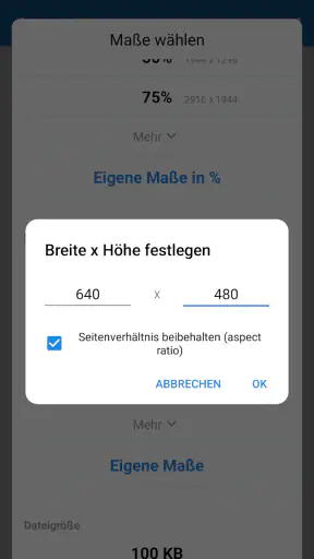 Fotos und Bilder Verkleinern screenshot 4