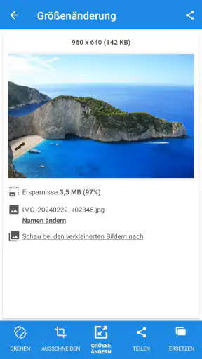 Fotos und Bilder Verkleinern screenshot 5