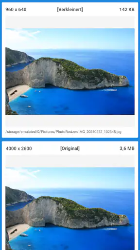 Fotos und Bilder Verkleinern screenshot 8