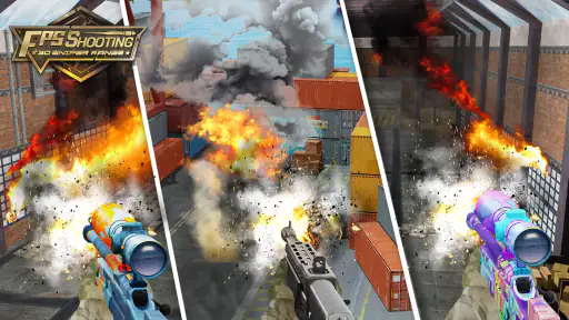 FPS Shooting: 3D Sniper Range screenshot 9