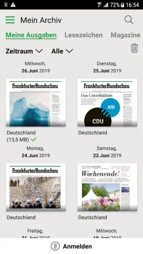 FR Digitale Zeitung screenshot 2