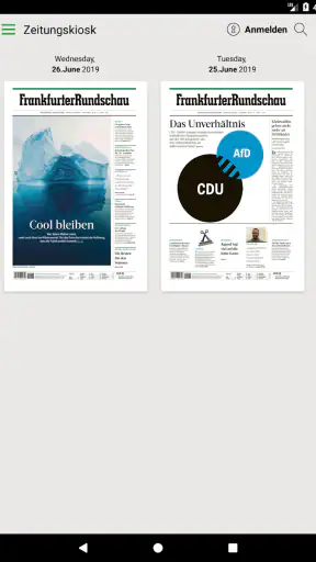 FR Digitale Zeitung screenshot 5
