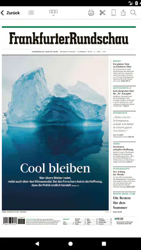 FR Digitale Zeitung screenshot 7