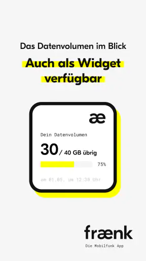 fraenk: Die Mobilfunk App screenshot 7