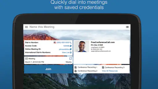 Free Conference Call screenshot 12