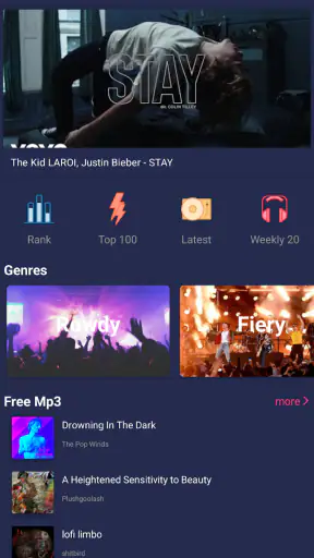 Free Music - listen to songs screenshot 2
