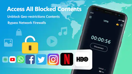 Free VPN Super™ -Fast & Secure screenshot 2