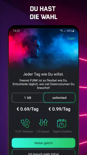 FUNK - Deine Tarif-App screenshot 1