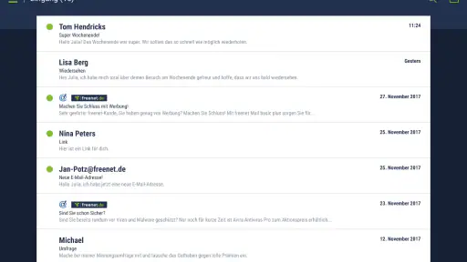 freenet Mail - E-Mail Postfach screenshot 7