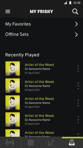 FRISKY: Electronic Music screenshot 4