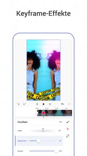 Funimate Videobearbeitung App screenshot 2