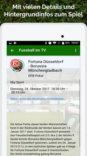 Fussball im TV live screenshot 10