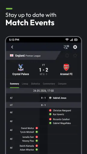 Futbol24 Fußball Livescore App screenshot 6