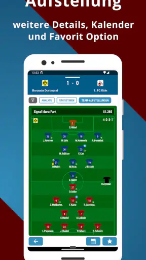 Fußball DE 1 screenshot 5