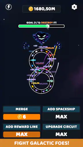 Galactic Merge Idle screenshot 9