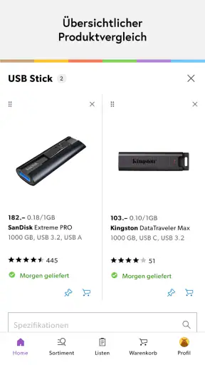 Galaxus – dein Onlineshop screenshot 7
