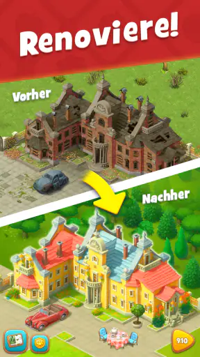 Gardenscapes screenshot