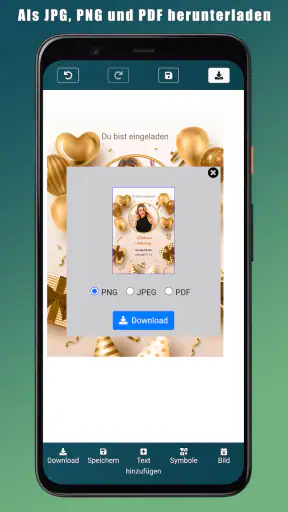 Geburtstagseinladung screenshot 4