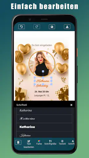 Geburtstagseinladung screenshot 8