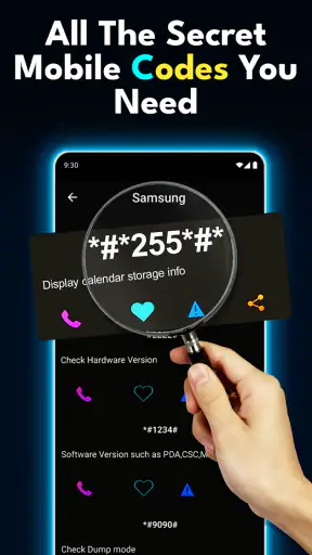 Geheimcodes und mobile Hacks screenshot