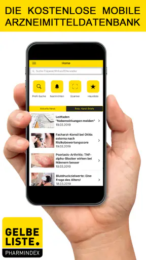 Gelbe Liste Medikamente App screenshot 1
