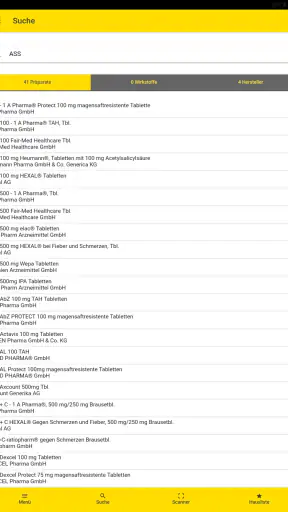 Gelbe Liste Medikamente App screenshot 11