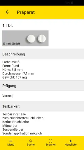 Gelbe Liste Medikamente App screenshot 6