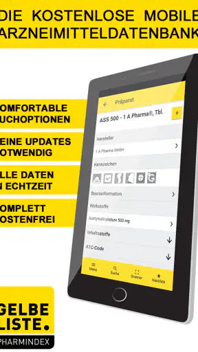 Gelbe Liste Medikamente App screenshot 9