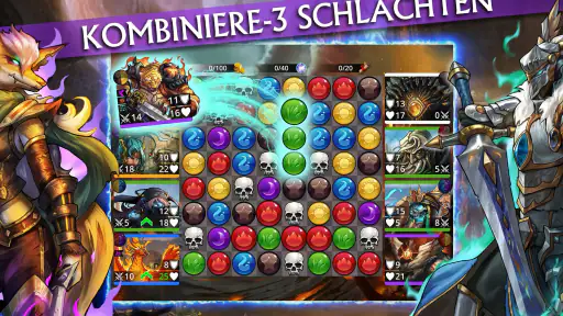 Gems of War - Kombiniere-3-RPG screenshot 7