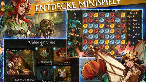 Gems of War - Kombiniere-3-RPG screenshot 9