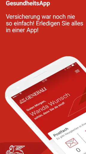 Generali GesundheitsApp screenshot 1