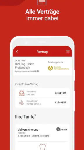 Generali GesundheitsApp screenshot 7