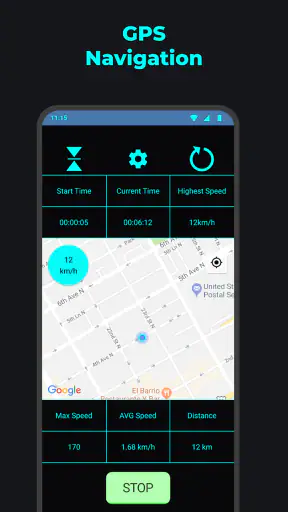 Geschwindigkeitsmesser GPS screenshot 4