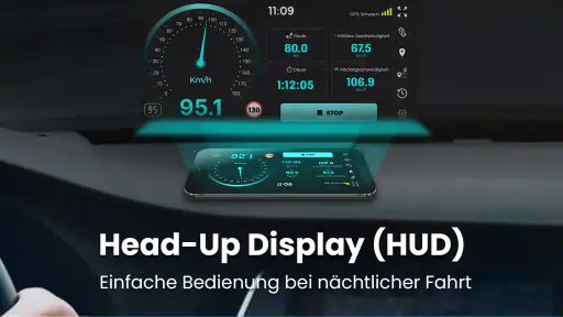GPS-Tachometer & HUD screenshot 5