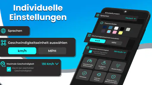 GPS-Tachometer & HUD screenshot 8