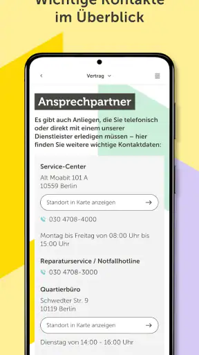 Gewobag App screenshot 12